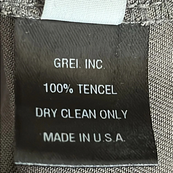GREI. Minimalist Lagenlook Long Sleeve Shift Dress in Gray - Size Medium - Picture 6 of 8